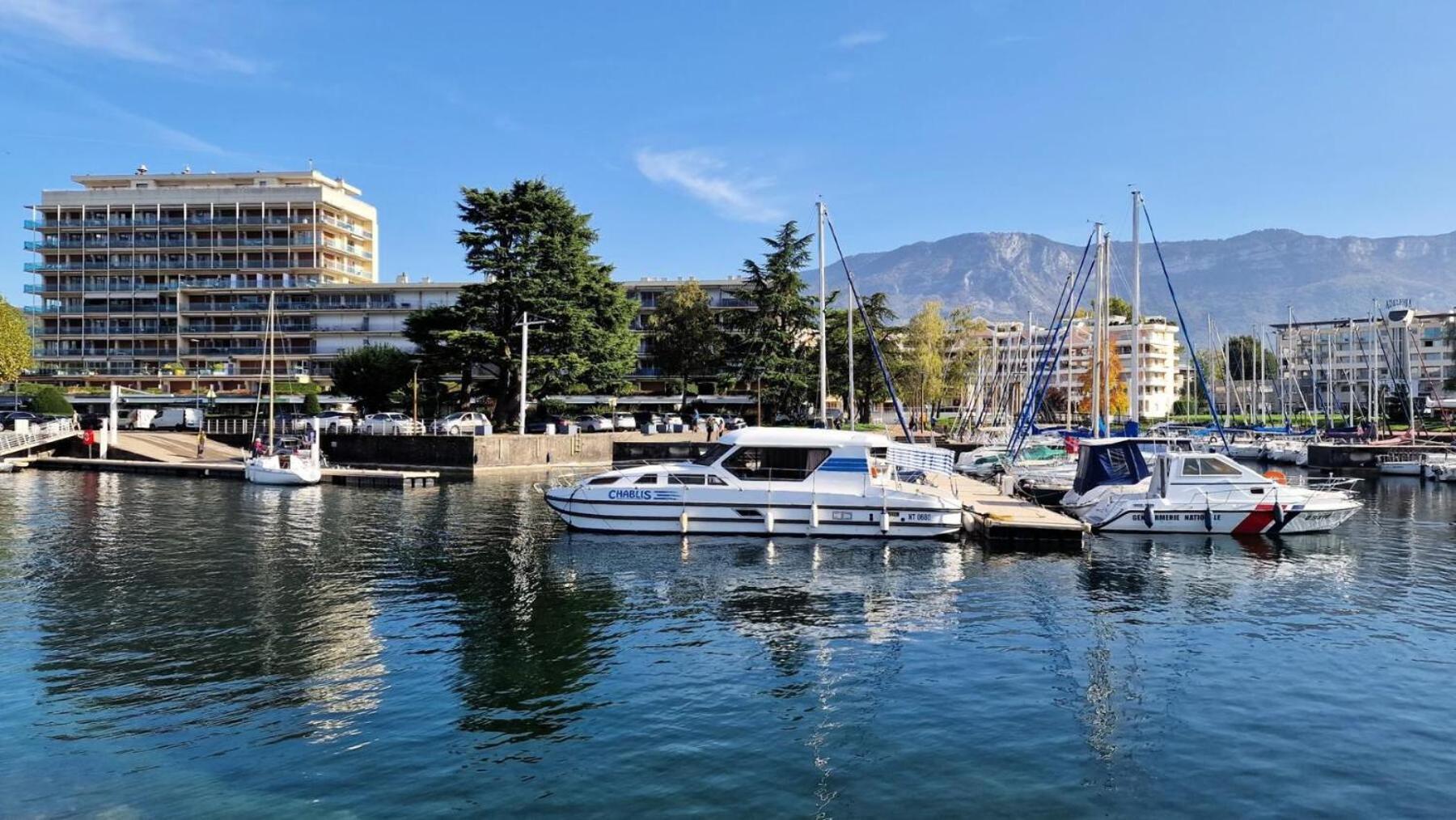 Residence Les Belles Rives E - Vue Magnifique Et Imprenable Sur Le Lac Du Bourget ! Mae-6774 Aix-les-Bains Luaran gambar