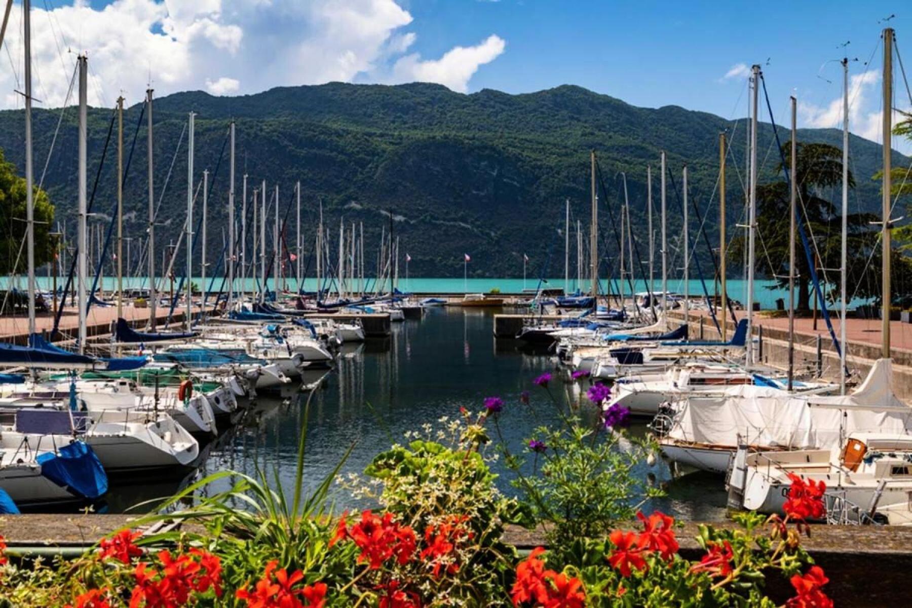 Residence Les Belles Rives E - Vue Magnifique Et Imprenable Sur Le Lac Du Bourget ! Mae-6774 Aix-les-Bains Luaran gambar