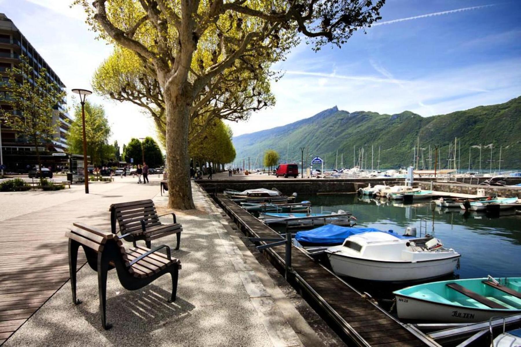Residence Les Belles Rives E - Vue Magnifique Et Imprenable Sur Le Lac Du Bourget ! Mae-6774 Aix-les-Bains Luaran gambar